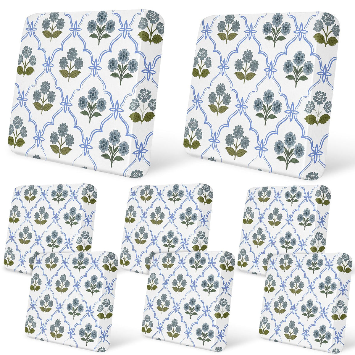 pickynproud vista frontal de ocho fundas para renovar cojines con protección
