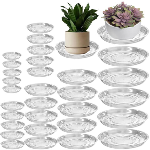 Planterhoma paquete frontal de 30 platillos, solución ordenada para riego