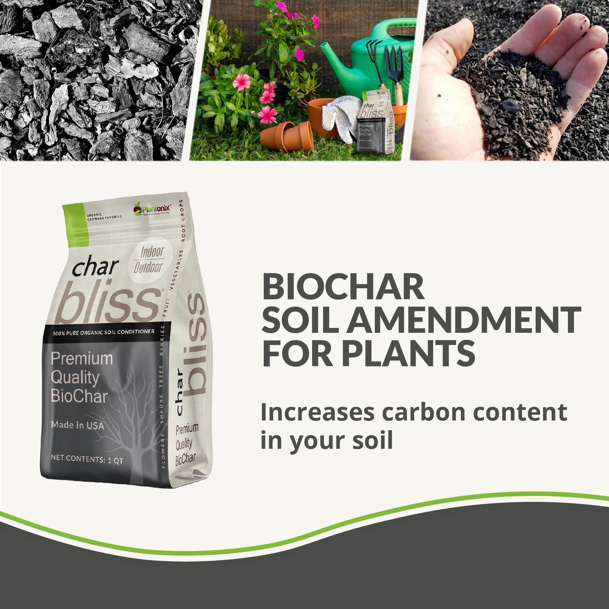 plantonix textura porosa de biochar que aumenta retención de agua