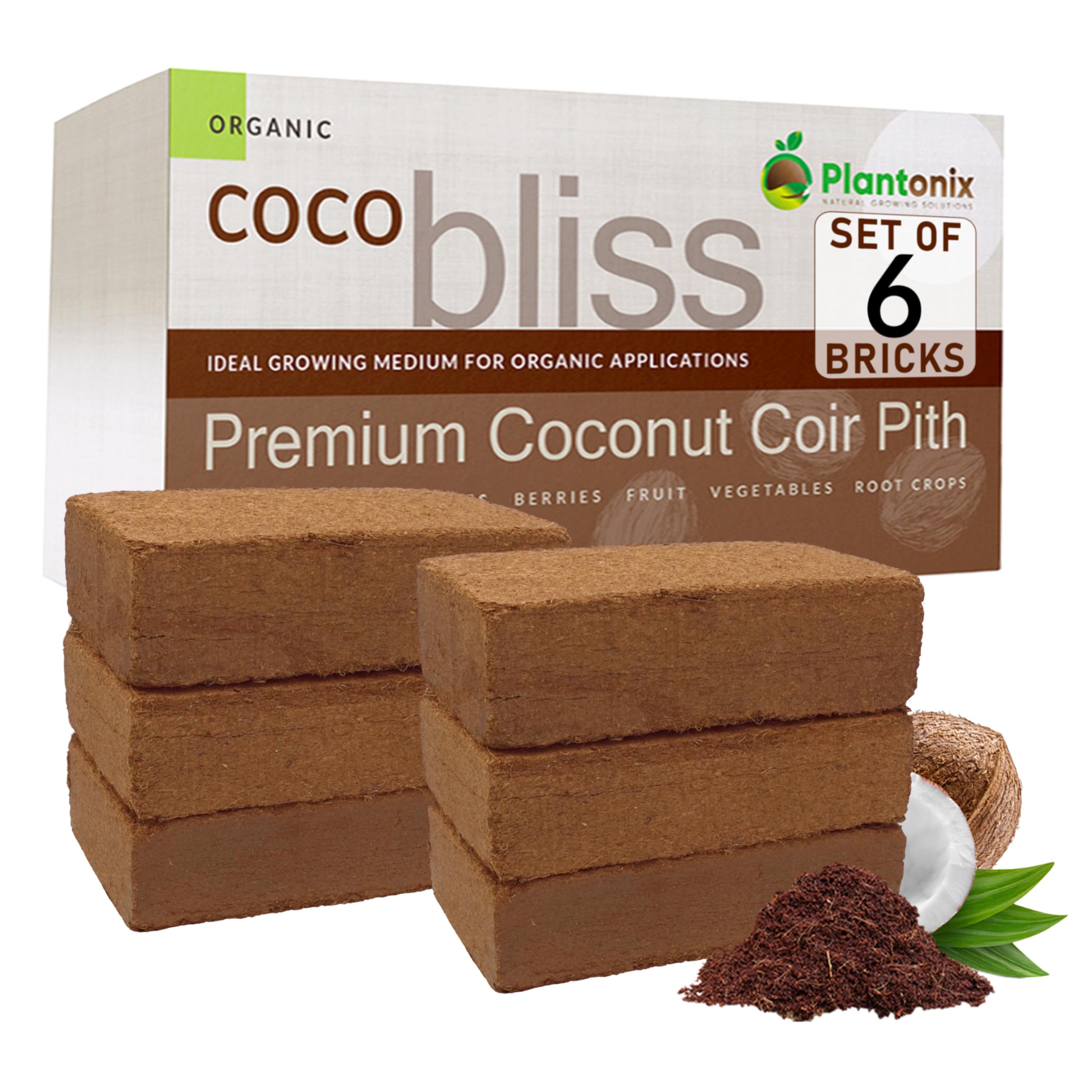 plantonix empaque frontal mostrando briquetas y beneficios