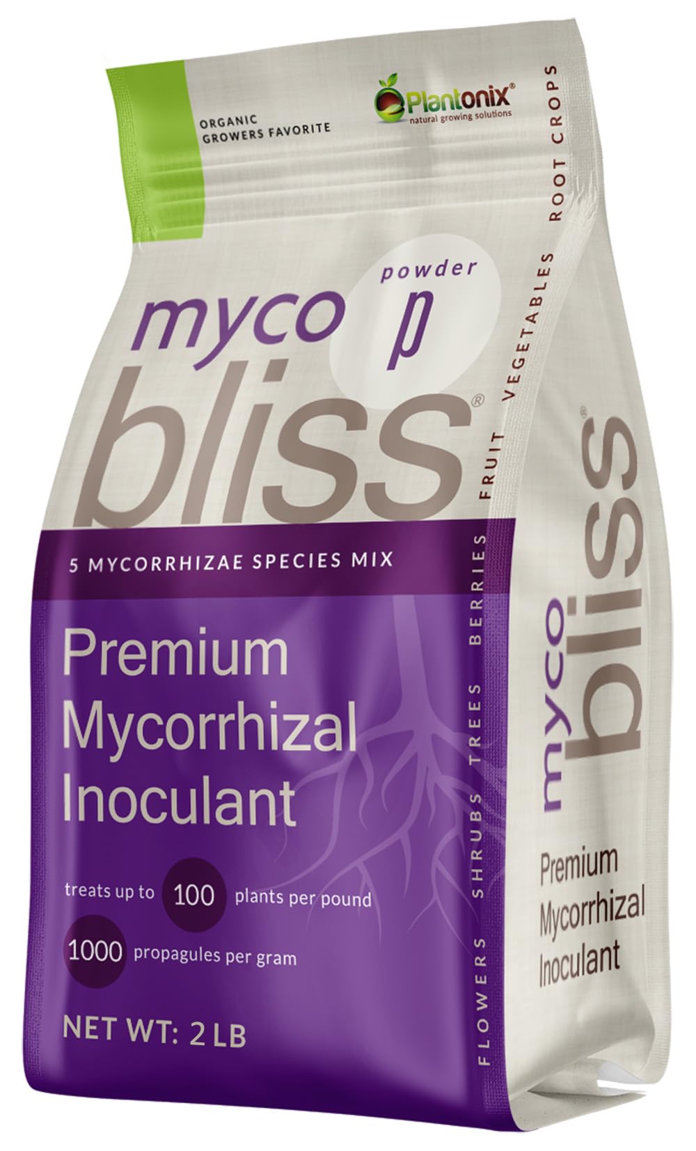 plantonix envase frontal mostrando Myco Bliss y beneficio de fácil uso