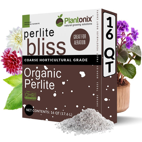 plantonix paquete Perlite Bliss frente mejora drenaje