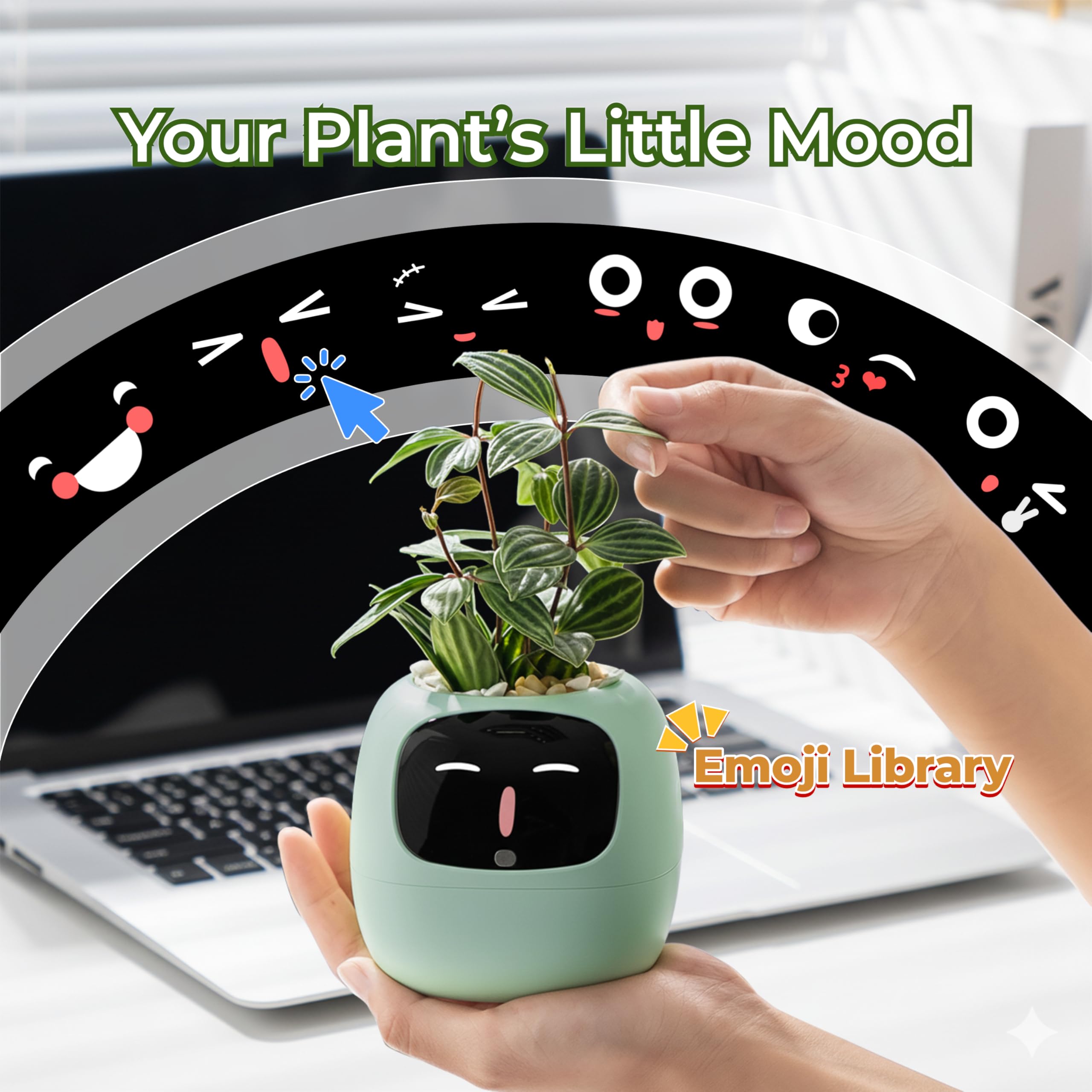 PLANTSIO sensor del suelo en primer plano para riego preciso y seguro