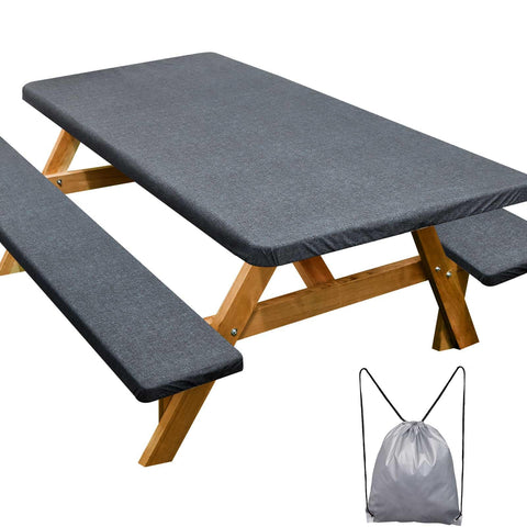 Play Tailor funda para mesa frontal mostrando ajuste y protección