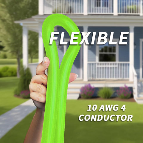 PlugSaf textura de la chaqueta STW resistente para uso exterior seguro
