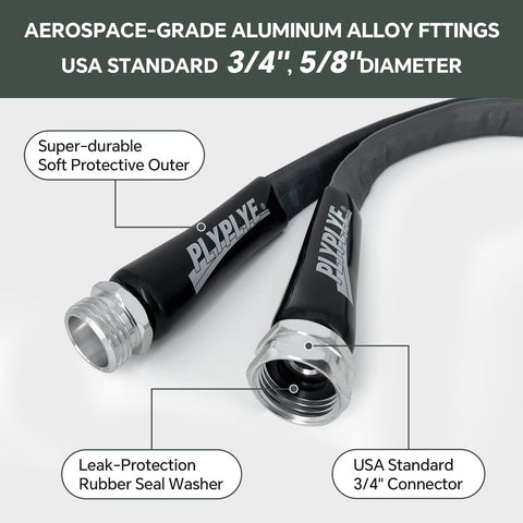 PLYPLYE detalle del conector de aluminio, asegura compatibilidad y estanqueidad