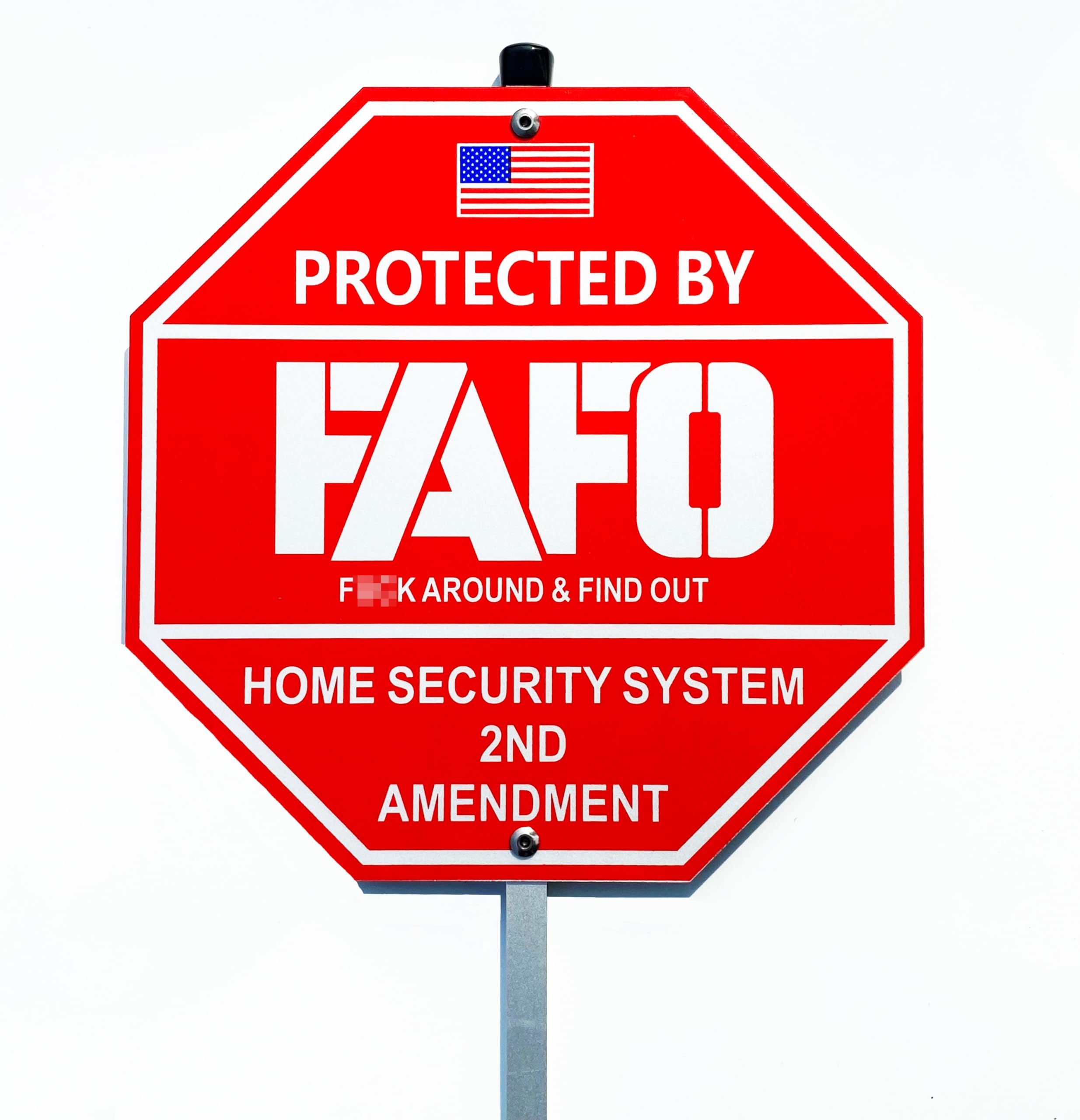 Poicrm cartel frontal visible y resistente para advertencia exterior