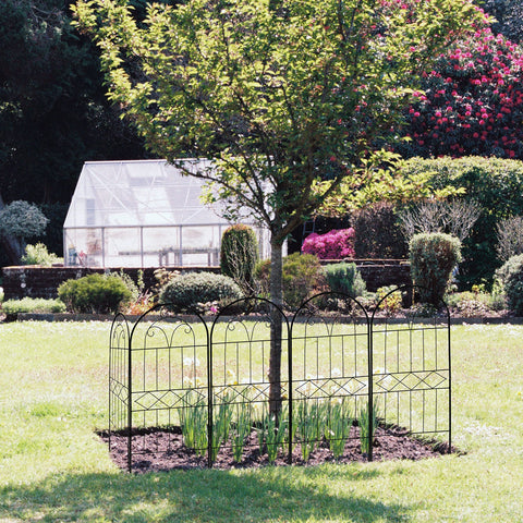 Polyjkl integración decorativa en jardín realzando el paisaje