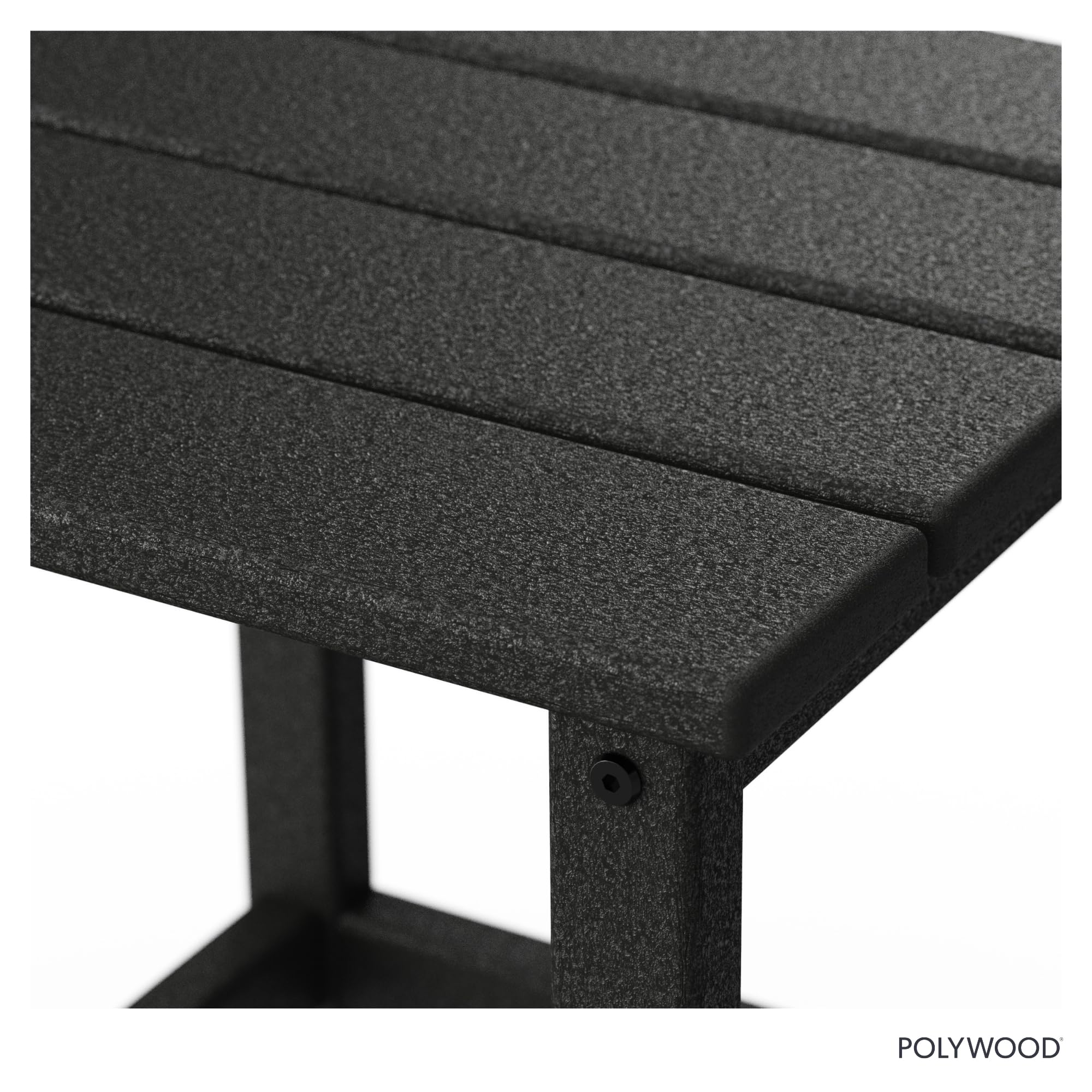 Polywood Long Island textura de superficie resistente fácil de limpiar y sin mantenimiento