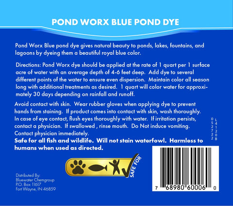 Pond Worx embalaje seguro e instrucciones para manipulación correcta
