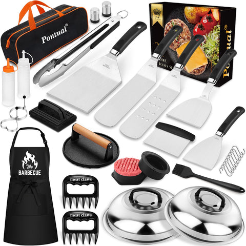 Pontual vista frontal del kit en su empaque, presentación práctica y completa