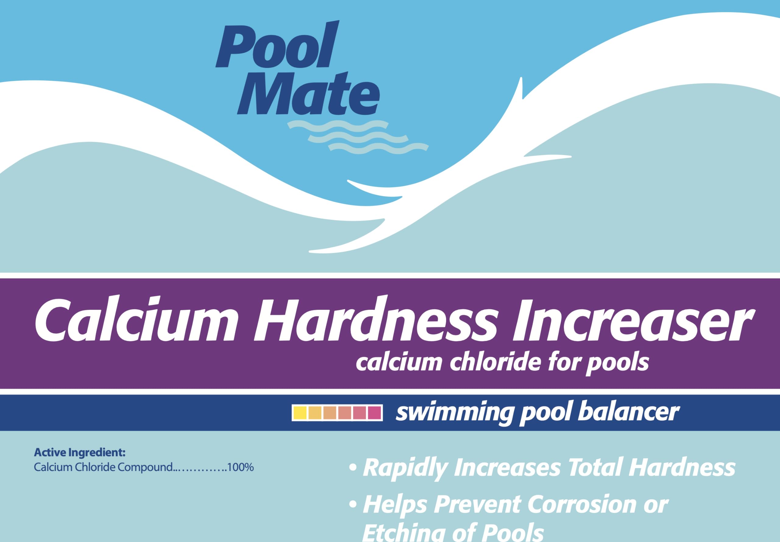 Pool Mate diluyéndose en cubeta de plástico para aplicación segura y uniforme