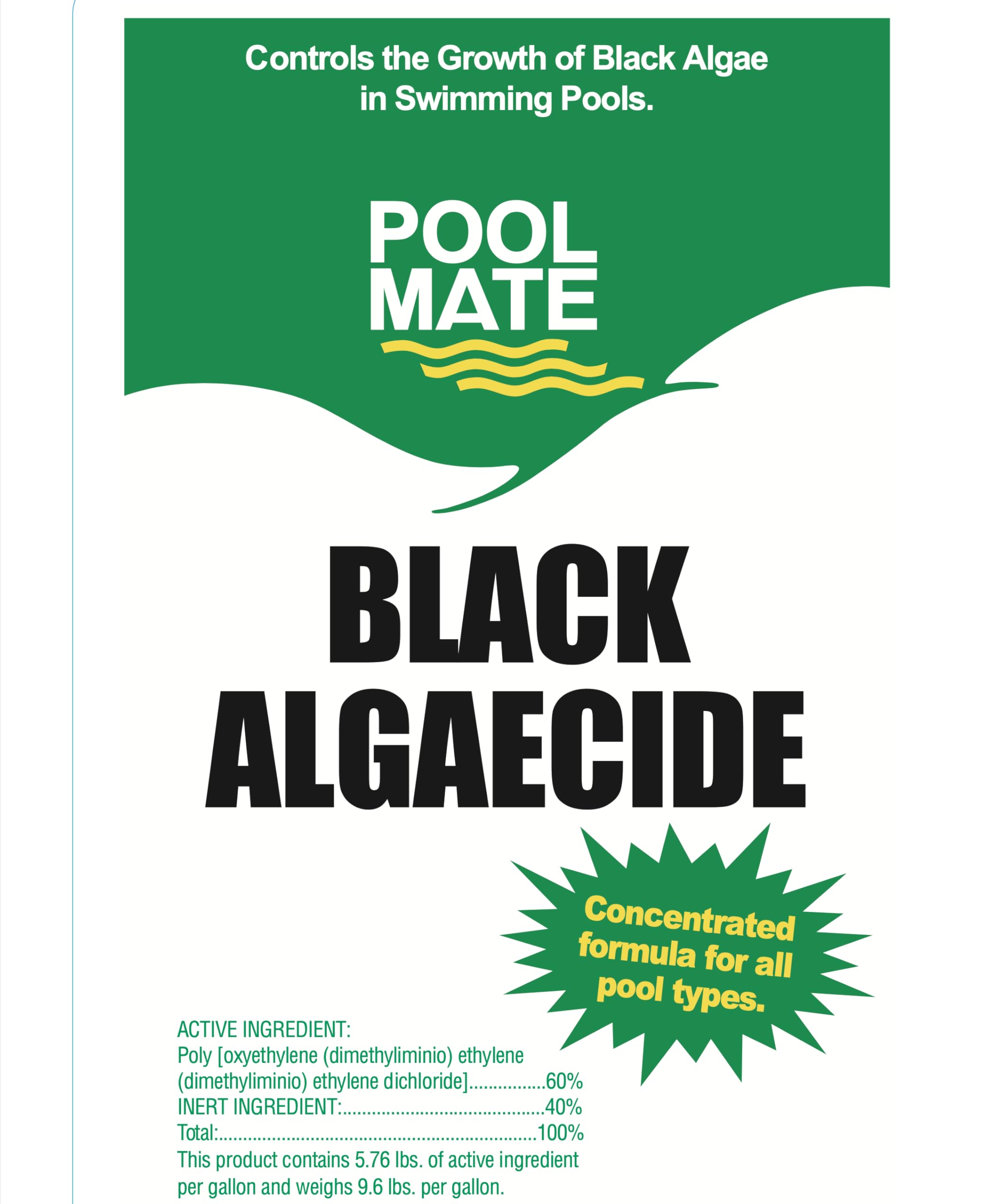 Pool Mate detalle del líquido concentrado muestra textura clara y sin espuma