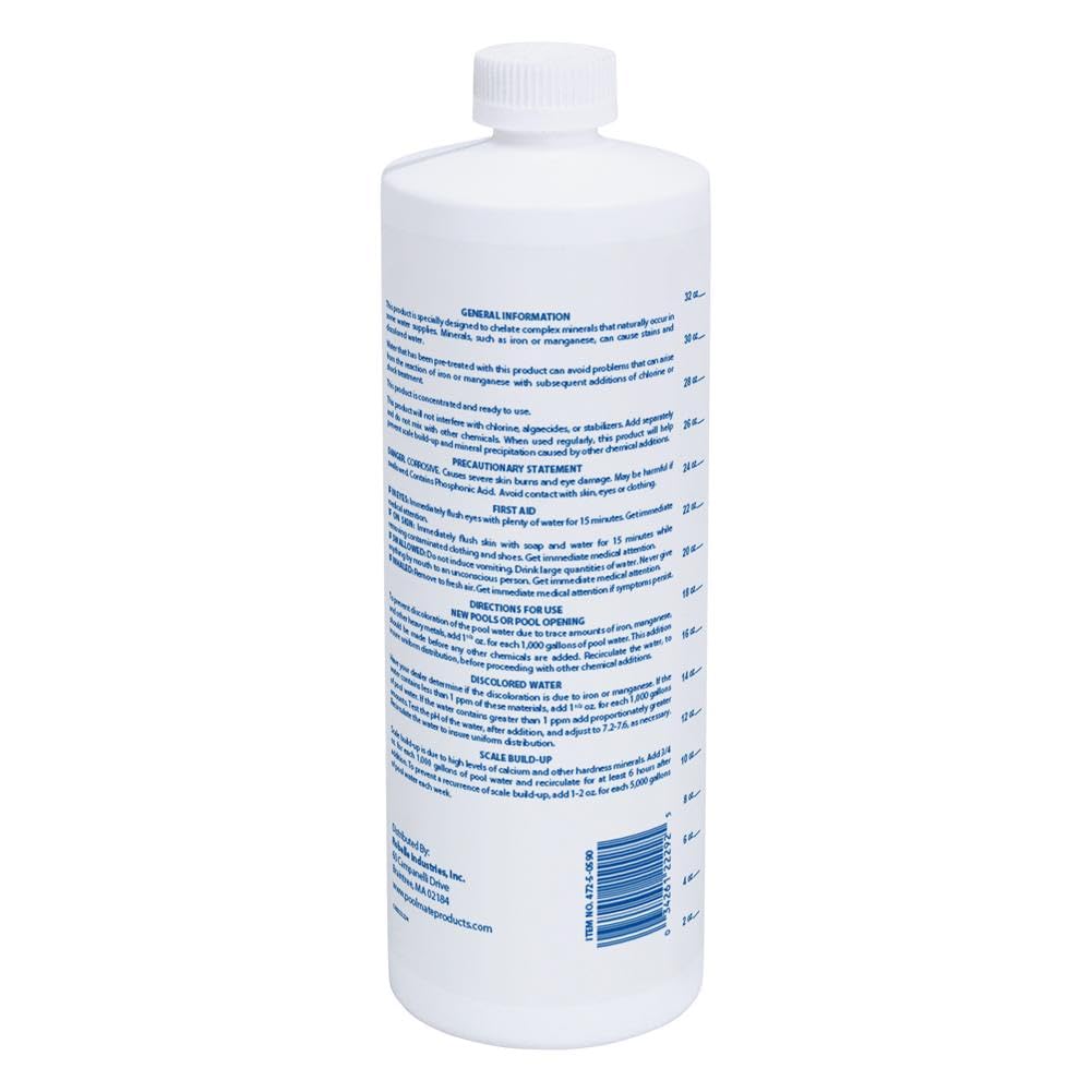 Pool Mate liquido concentrado textura clara ideal para dosificar