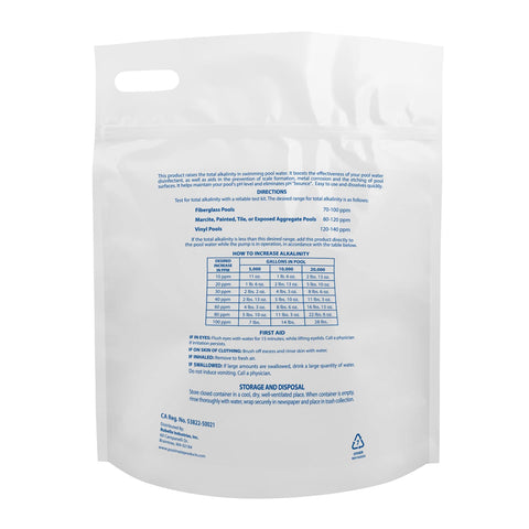 Pool Mate polvo granular cercano, disolución rápida que facilita la mezcla en agua