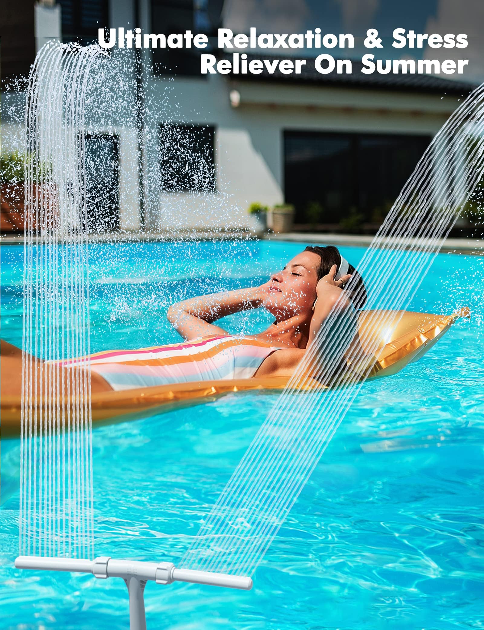 POOLHACKER válvula de control lateral para regular altura y presión fácilmente