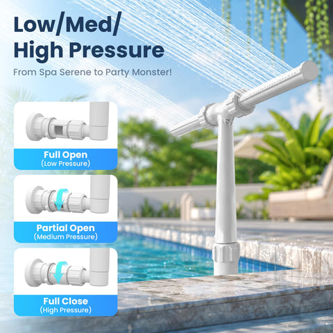 POOLJOYO instalada en piscina elevadan mostrando compatibilidad y ajuste