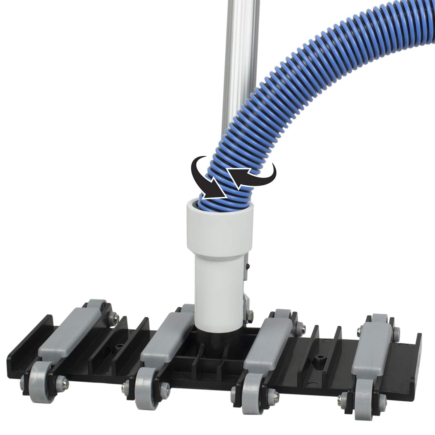 Poolmaster extremo no swivel listo para conectar al skimmer con ajuste firme