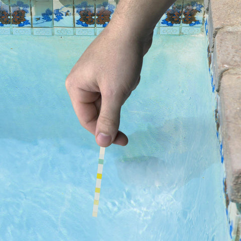 Poolmaster primer plano de almohadilla de prueba sin corrimiento para lecturas precisas