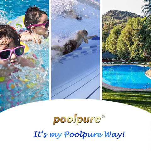 POOLPURE ambiente de spa mostrando filtro contribuyendo a agua cristalina