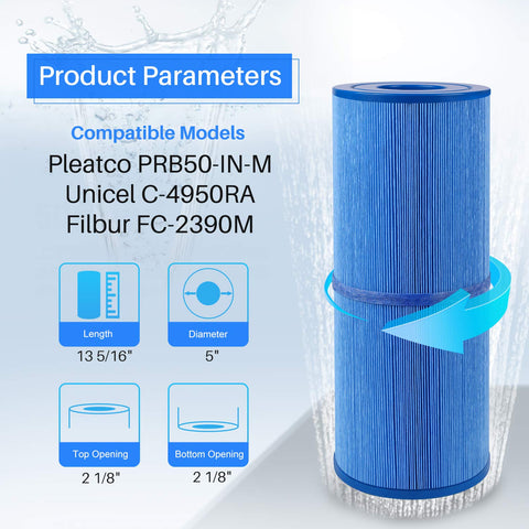 POOLPURE detalle de la tela trilobal que aumenta área de captura y eficiencia