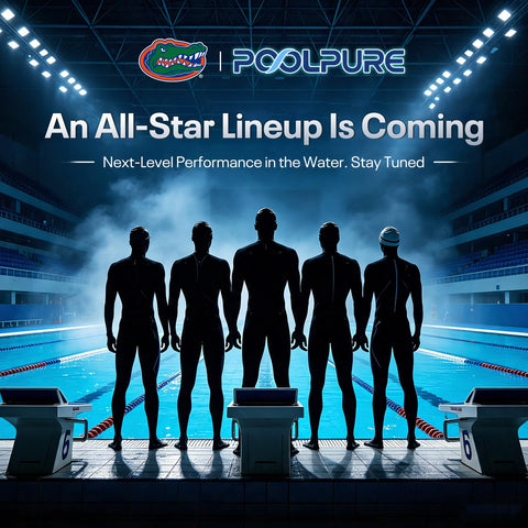 POOLPURE etiqueta con modelos compatibles para confirmar ajuste correcto
