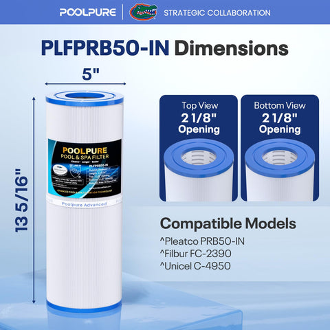 POOLPURE tapa de ABS reforzada para mayor durabilidad y sellado