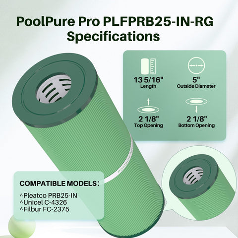 POOLPURE textura trilobal de la media que aumenta captura y eficiencia