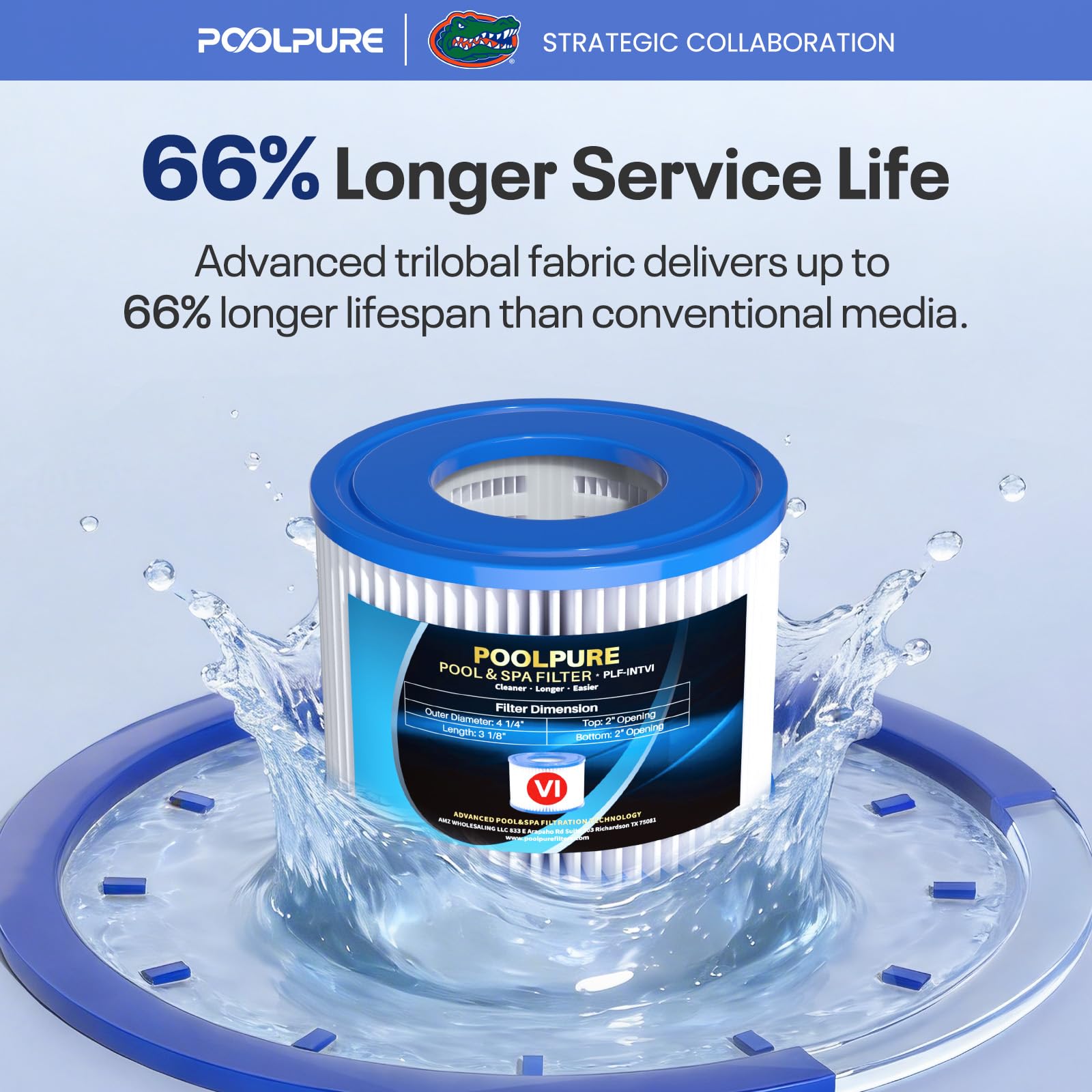 POOLPURE paquetes múltiples listos para reemplazos y ahorro por unidad