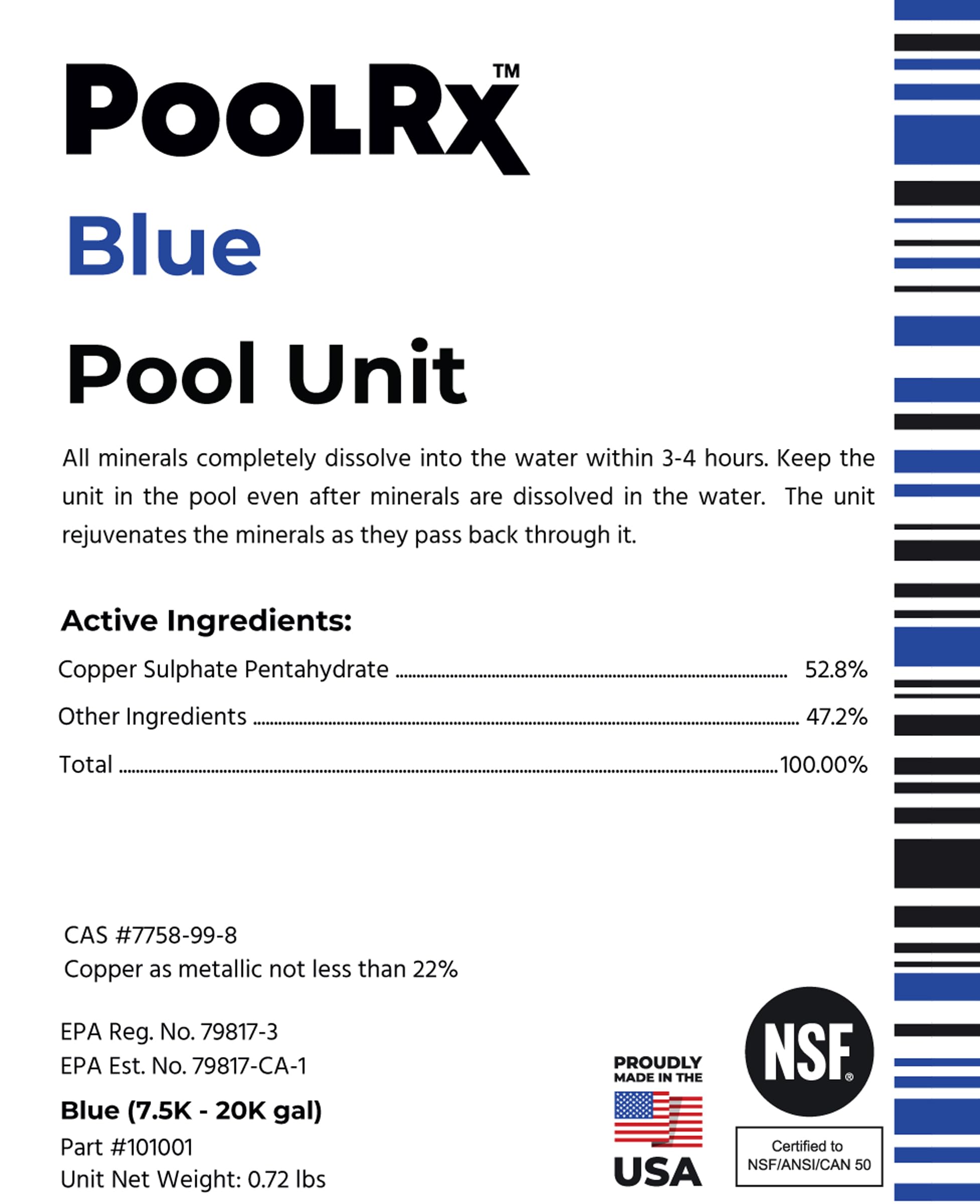 poolrx ambientación en piscina transmitiendo agua limpia y mantenimiento simplificado
