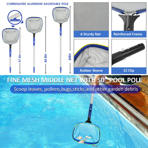 Poolvio detalle de conexión estándar 1-1/4" compatible con accesorios