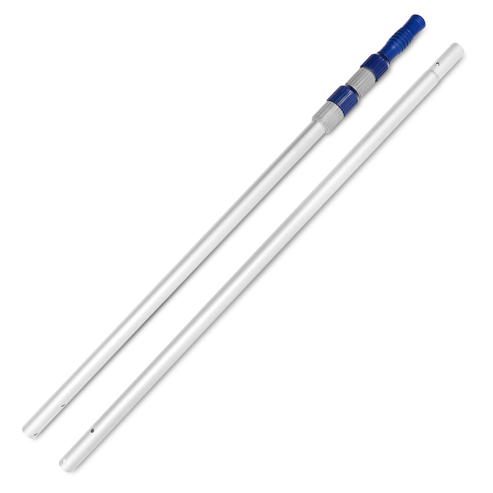 Poolvio detalle de la rosca 1-1/4'' que asegura compatibilidad con accesorios