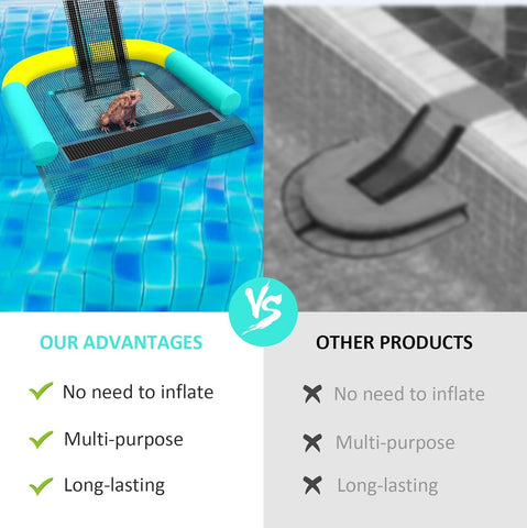 Poolvio rampa junto a mano para comparar tamaño y comprobar escala