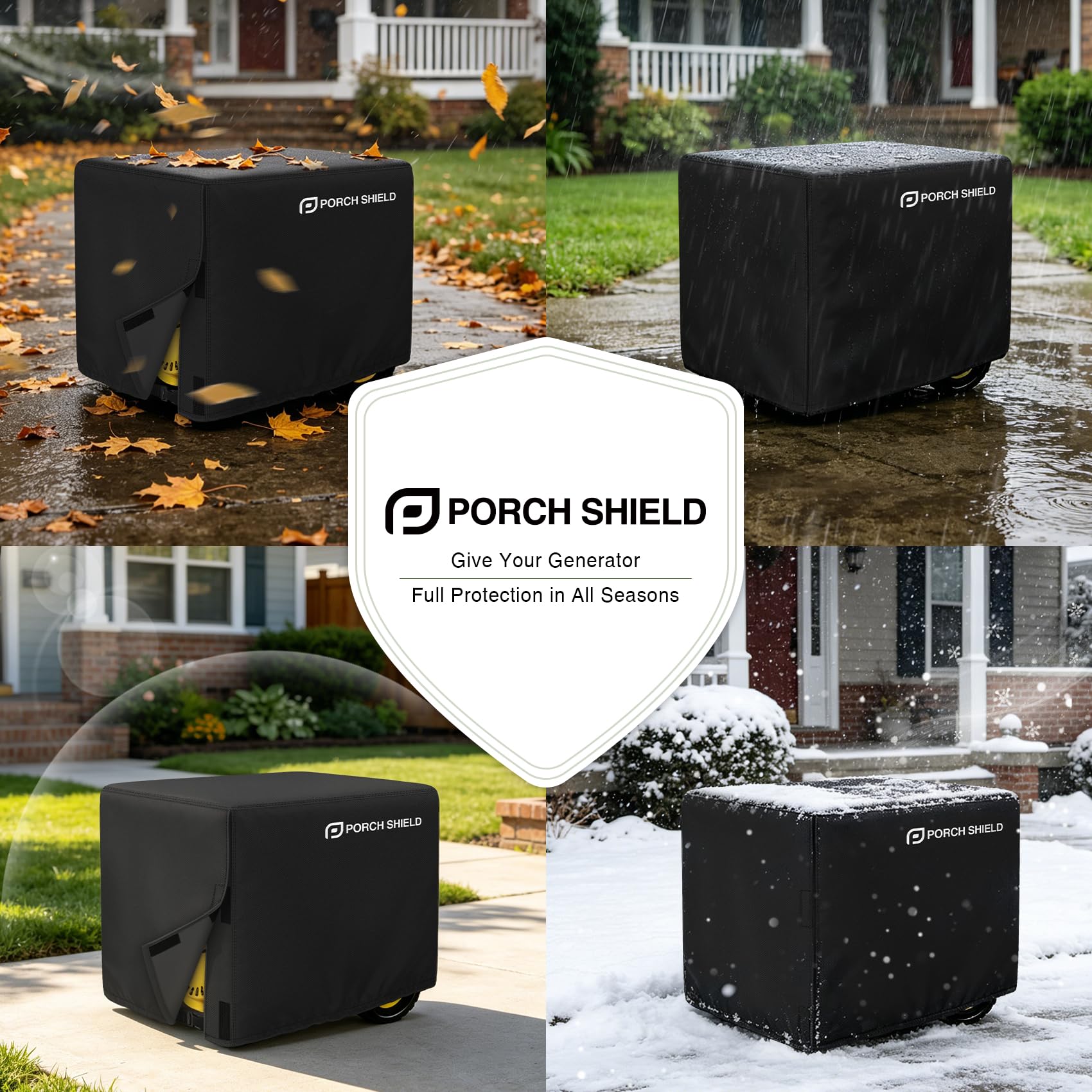 Porch Shield en terraza mostrando protección y aspecto estético