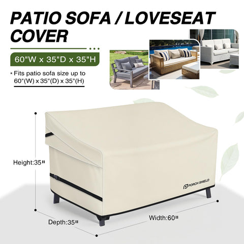 Porch Shield textura 600D resistente mostrando durabilidad y repelencia