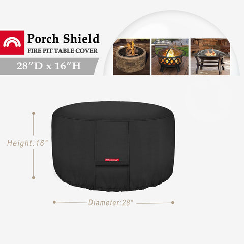 Porch Shield primer plano del tejido 600D que demuestra resistencia al agua