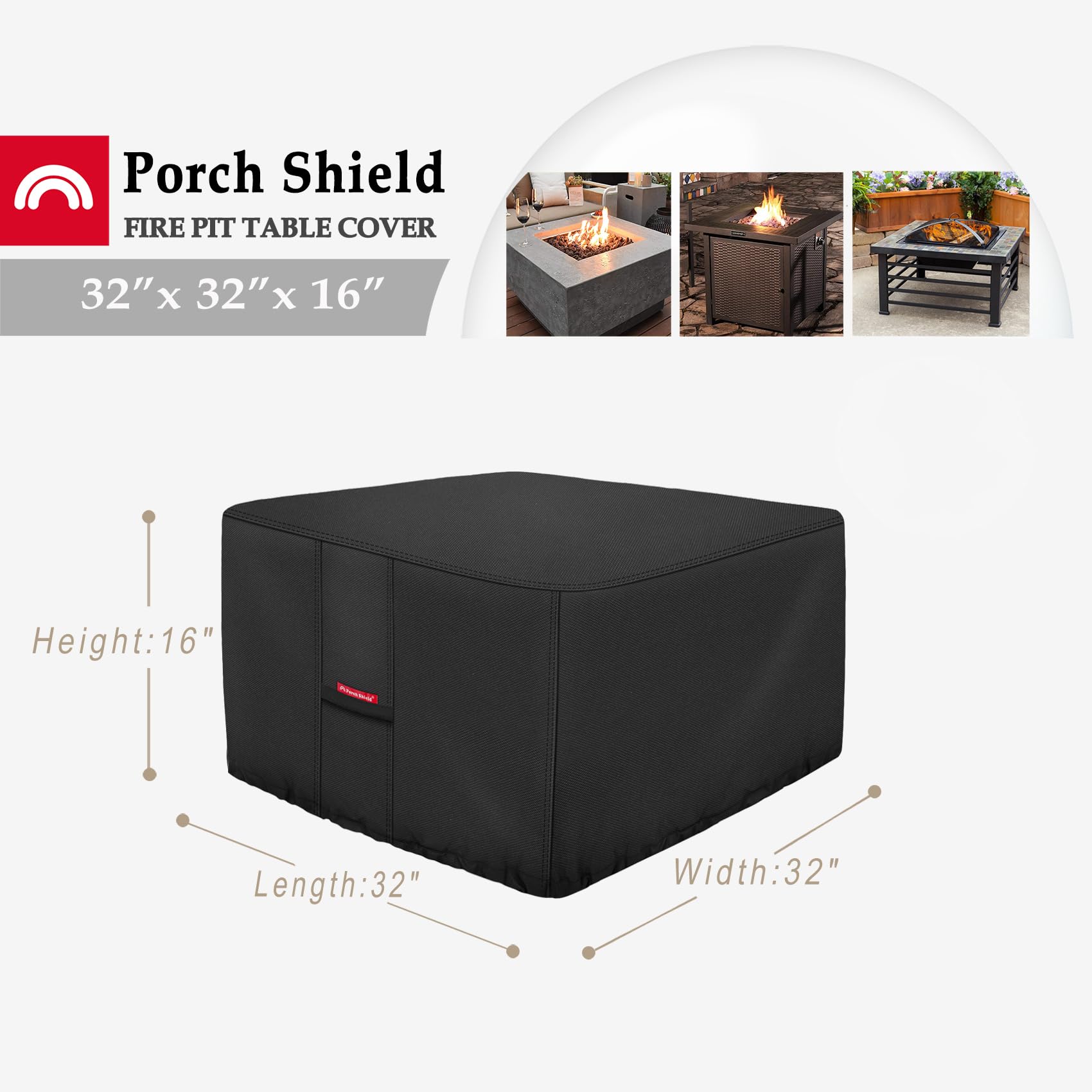 Porch Shield primer plano del tejido 600D, impermeabilidad y resistencia