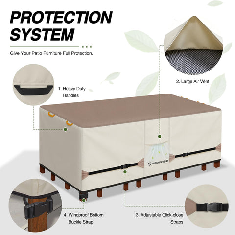 Porch Shield ventilaciones grandes que reducen condensación interior