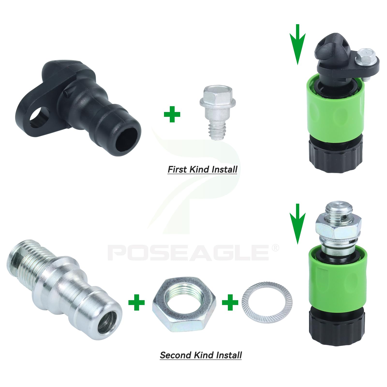 POSEAGLE boquilla plástica 731-07487 alternativa versátil y ligera