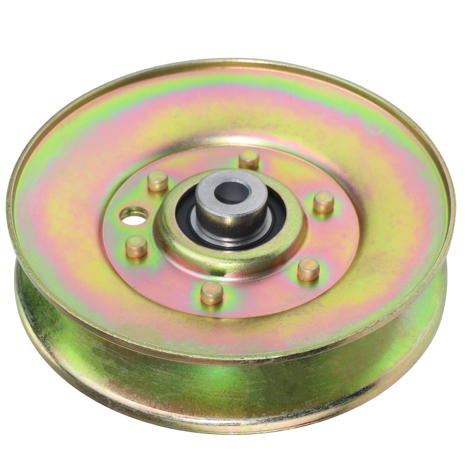 POSEAGLE polea junto a regla mostrando dimensiones y compatibilidad OEM
