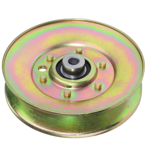 POSEAGLE polea junto a regla mostrando dimensiones y compatibilidad OEM