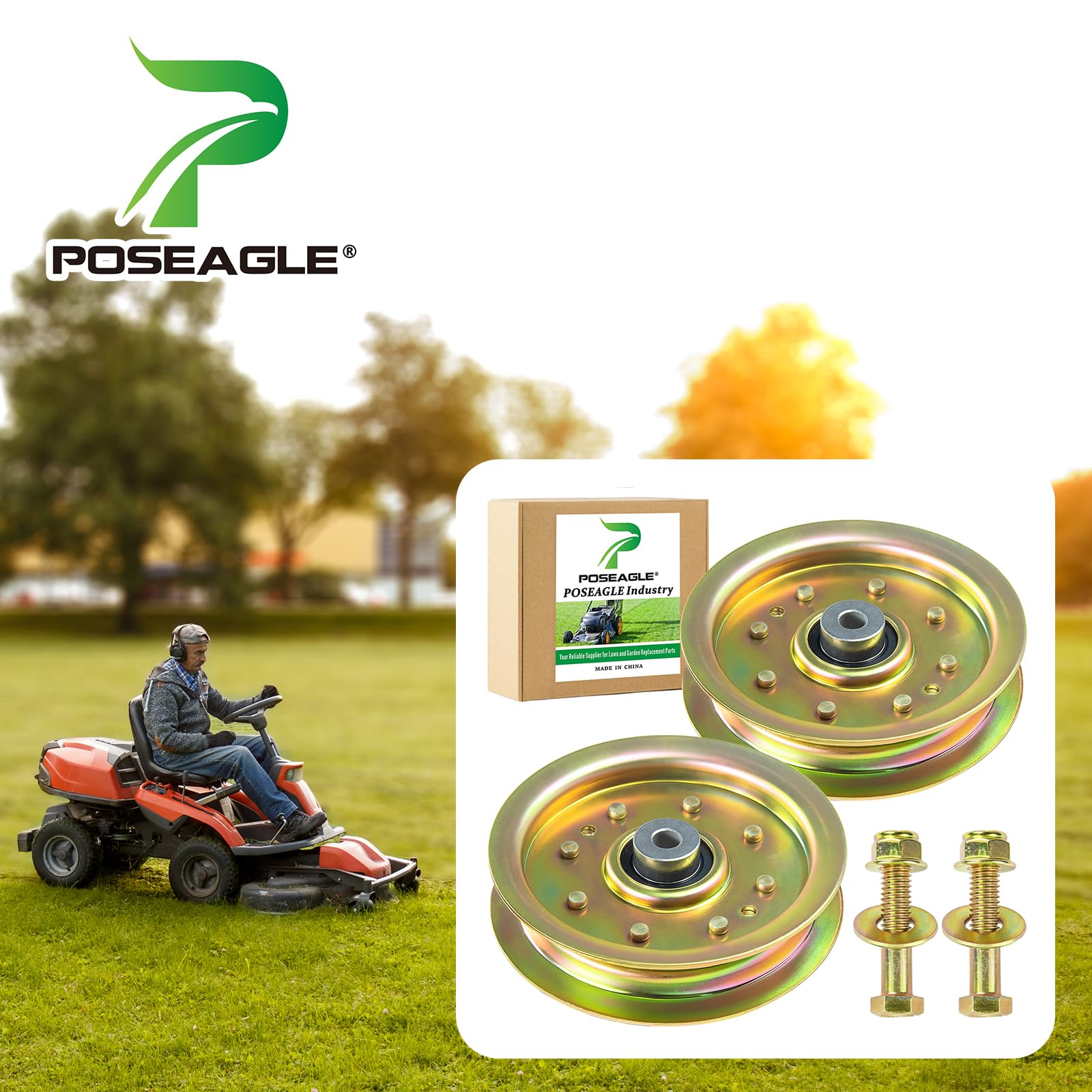 POSEAGLE primer plano del acero resistente que muestra acabado duradero