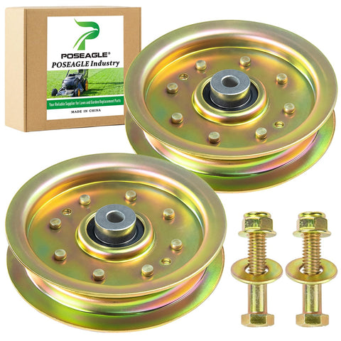POSEAGLE pack frontal con dos poleas listas para reemplazo y montaje seguro