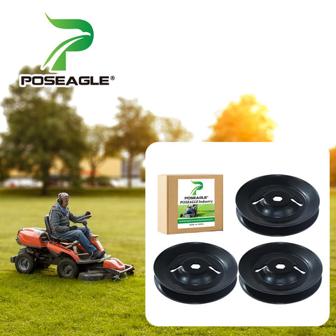 POSEAGLE polea GX20335 detalle superficie de acero resistente a corrosión