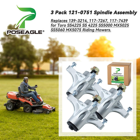 POSEAGLE detalle de rosca mecanizada que garantiza ajuste preciso
