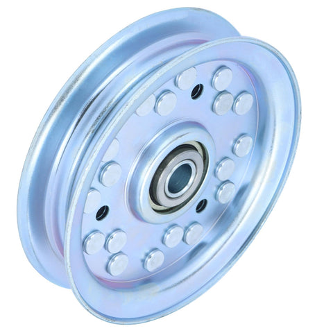 POSEAGLE polea montada en deck Bad Boy demostrando compatibilidad