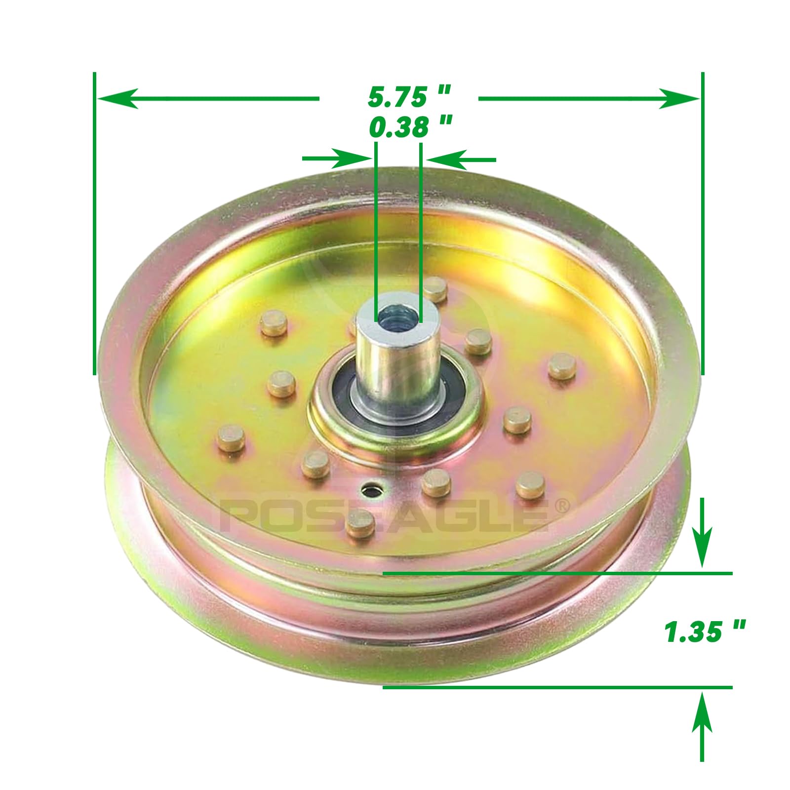 POSEAGLE orificio interno 0.38 pulg para encaje exacto