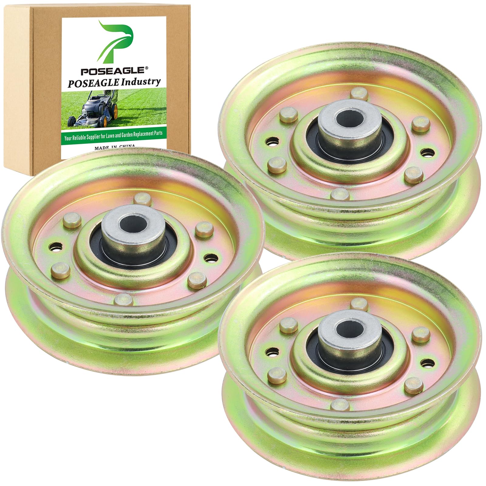 POSEAGLE polea frontal mostrando ajuste preciso y durabilidad