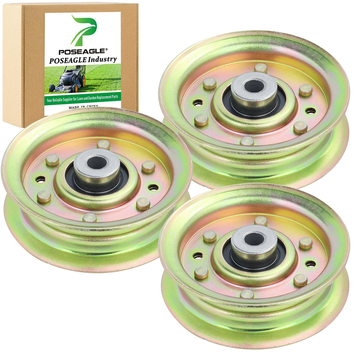 POSEAGLE polea frontal mostrando ajuste preciso y durabilidad