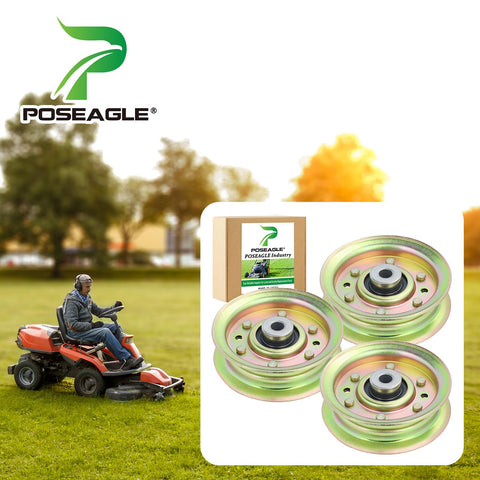 POSEAGLE polea vista lateral con acabado resistente antiusura